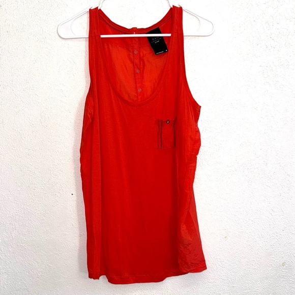 G-Star Raw Correctline Red Tank Top Size Medium - Picture 1 of 7